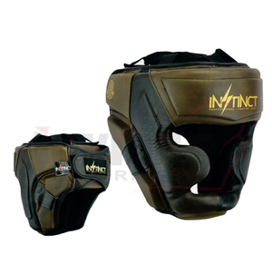 Casque de boxe Mma en cuir de combat pour enfants et adultes, protège-tête pour karaté Muay Thai, protège-tête de boxe, vente en gros - Product Image 1