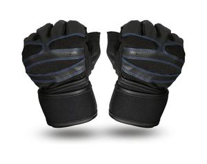 Guantes de gimnasio de levantamiento de pesas sin dedos unisex Jawda International de alta calidad con logotipo personalizado para entrenamiento físico - Product Image 3