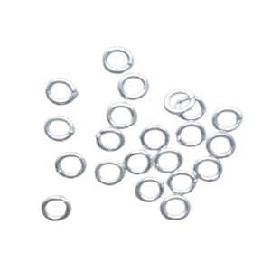 925 Silver 8mm Open Jump <b>Ring</b>, <b>THICK</b> <b>Rings</b> Sterling Silver Jump <b>Rings</b> for Jewellery Making Silver Jewelry Findings - Product Image 3