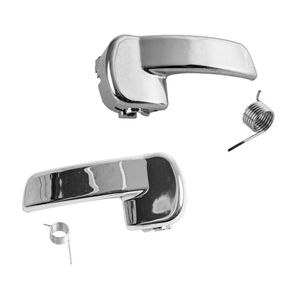 Poignée de porte intérieure chromée-droite-gauche-SET pour Nissan Qashqai J10,JJ10 - Product Image 1