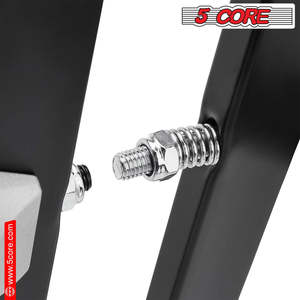 5 Core <b>Keyboard</b> Stand Dual X Shape Gear Adjustable Foldable Portable Key Board DJ Controller Stands - Product Image 3