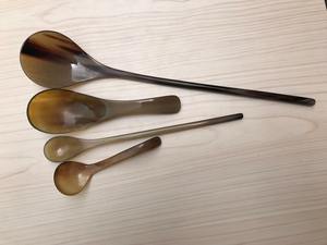 ช้อนตกแต่งอาเกตทำด้วยมือคุณภาพสูงผลิตจากธรรมชาติแตรขนาดเล็กขัดเทคนิคสำหรับตกแต่งบ้านสัตว์ทะเล - Product Image 4