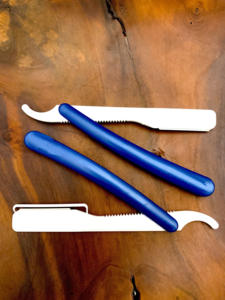 New Design Disposable Fancy Cut Throat <b>Razor</b> Barber Straight <b>Razor</b> with 1m Blade Exposure shaver <b>for</b> <b>men</b> - Product Image 2