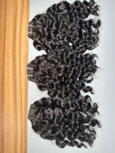 Wholesale Factory Price Indian Human Hair <b>Extensions</b> Indian Curly Textures Remy Grade <b>Cheap</b> Remy Hair Bundles - Product Image 3