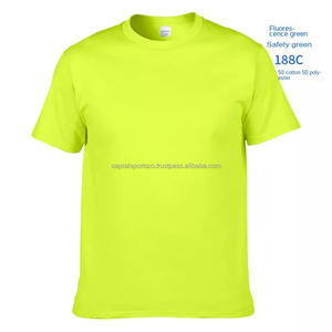 Camisetas de manga corta personalizadas para hombre, 100% algodón, estilo deportivo informal, secado rápido, transpirable, venta al por mayor - Product Image 4