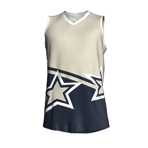 Camiseta de baloncesto personalizada para hombre, diseño transpirable de alta calidad, serigrafía, logotipo personalizado, opción de talla grande 100% - Product Image 1