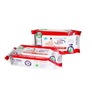 Lingettes humides de nettoyage ménager de qualité supérieure à 99% d'eau, respectueuses de la peau, pour la maison, fabriquées au Vietnam - Product Image 5