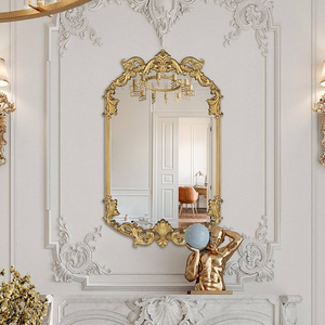 Gifted Wall <b>Mirror</b> <b>For</b> Living Room <b>Bedroom</b> And Office Decor Handcrafted Luxury Frame Perfect <b>For</b> Home Styling And Elegant <b>Mirror</b> - Product Image 1