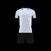 Camisetas de Fútbol Personalizadas Más Vendidas, 100% Poliéster, Transpirables, de Secado Rápido, Estampadas, para Verano, Venta al Por Mayor