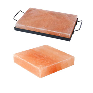 แผ่นเกลือหิมาลัยสีชมพูคุณภาพดีที่สุดสำหรับย่างอาหาร  ผ่านกระบวนการผลิตที่ถูกต้องตามมาตรฐาน บรรจุในขวด ถุง และซอง - Product Image 2