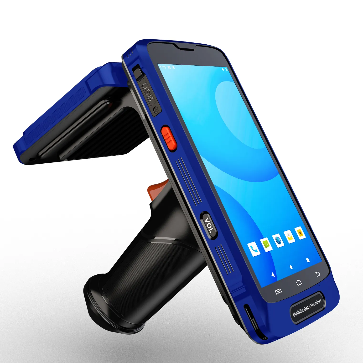 Draadloze Lange Afstand Handheld Uhf Rfid Scanner Lezer Voor Inventaris