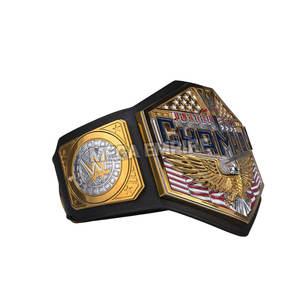 Ceinture de championnat de qualité supérieure, best-seller, personnalisable, équipement de lutte pour équipe mondiale, équipement d'arts martiaux confortable, en alliage - Product Image 2