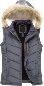 Chaleco Acolchado de Invierno para Mujer 2025, Cuello Alto, Cálido, Transpirable, Impermeable, Servicio OEM - Product Image 5