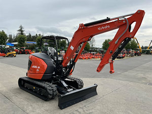 Mini-excavatrice sur chenilles U55-5 de 5,55 tonnes avec moteur, pompe et boîte de vitesses, modèle 2025, à vendre - Product Image 2