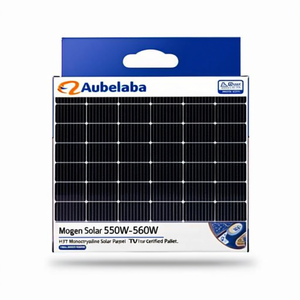 Panneau solaire monocristallin HJT à demi-cellules Mogen Solar 550W-560W certifié TUV pour palette - Product Image 2