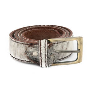 Cinturón Casual de Cuero Vacuno Genuino para Hombre con Hebilla de Acero - Calidad Premium, Duradero y Ecológico - Product Image 2