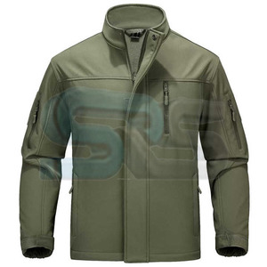 Latest Design Solid Color Waterproof Softshell <b>Jacket</b> For Men Custom Made Outdoor Wear For Winter - Product Image 1