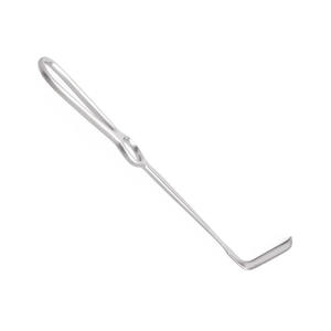 Retractor Obwegeser, Hoja Cóncava, Curvada hacia Abajo, 70 x 14 mm, 8.75 pulgadas (22.2 cm), Instrumento Quirúrgico de Acero Inoxidable No Estéril - Product Image 2