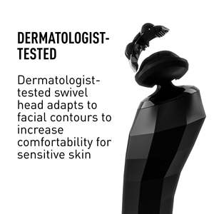 Afeitadora Eléctrica Recargable Inalámbrica para Hombre, Afeitadora de Lámina de Carga Rápida, Función Húmeda/Seca, Impermeable IPX7 para Rostro, Color Negro - Product Image 6