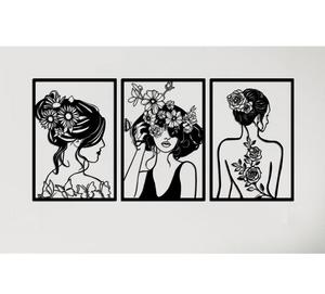 Décoration murale abstraite en métal faite à la main personnalisée Art moderne en métal de luxe pour hôtel bureau chambre à coucher salon Design d'intérieur - Product Image 1