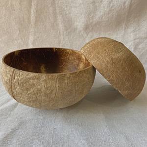 สินค้ายอดนิยม2025! ชุดชามกะลามะพร้าวเคลือบสำหรับเก็บผลไม้สมูทตี้อาหารจากผู้ผลิต Eco2go เวียดนาม - Product Image 4