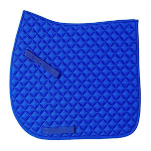 China Source Factory Professional Custom <b>Velvet</b> Noble and Elegant <b>Black</b> Harness Saddle Pad English Pad for Horse Racing - Product Image 4