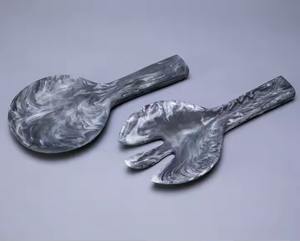 Cuchara Artesanal de Resina Única para una Cena Elegante, Cucharas Decorativas Ligeras Hechas a Mano para Servir en la Cocina y Fiestas - Product Image 4