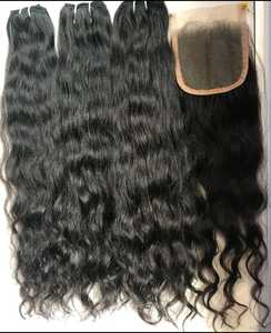 วิกผมคนแท้จากธรรมชาติทำจากเส้นด้ายดิบมัดผมบราซิลดึงสองชั้น - Product Image 6