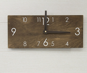 Nouvellement artisanat bois décoratif horloge murale prix le plus bas rustique pays ferme Style en bois rond maison article décoratif - Product Image 6