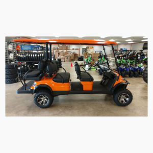 Carrito de Golf Eléctrico de Lujo de Litio de Alta Calidad para 5-6 Personas, Color Natural, Origen Austria, Certificado CE - Product Image 4