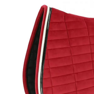 Tapis de selle en tissu de bambou écologique, antibactérien, naturel, pour l'équitation, avec relief pour le cou de cheval et finition douce au toucher - Product Image 2