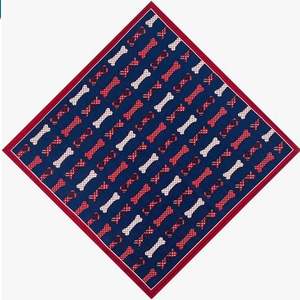 Bandana foulard personnalisé en coton recyclé 100% doux, teint à la main, motif paisley, pour cheveux, tête, foulard - Product Image 5