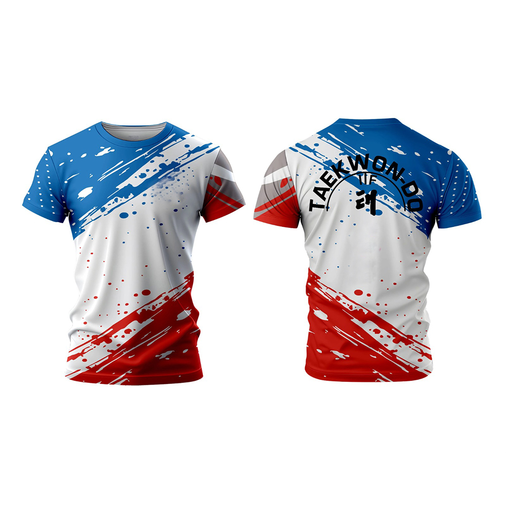 Camiseta de taekwondo de moda: