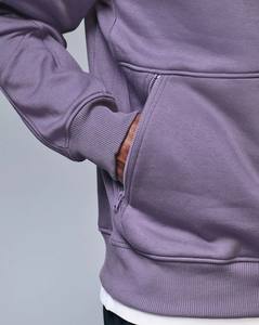 Sudadera con capucha para hombre, sudaderas con capucha informales ajustadas atléticas de talla grande, diseños sueltos, sudaderas con bolsillo de canguro, manga larga personalizada - Product Image 4