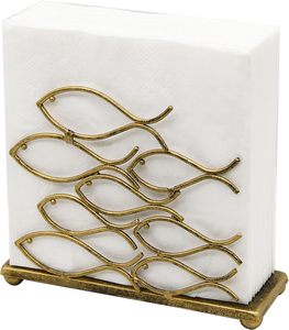 ที่ใส่ทิชชู่สแตนเลสโลหะชุบเงินสำหรับตกแต่งโต๊ะอย่างหรูหราดีไซน์เนอร์ - Product Image 6