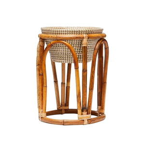 Best choice natural unique seagrass planter <b>pot</b> rattan <b>stand</b> decorations rattan <b>plant</b> <b>stands</b> for indoor <b>plants</b> from Vietnam - Product Image 3