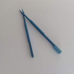 Porte-lame d'ophtalmologie Outils ophtalmiques Alliage de titane microscopique en acier inoxydable Instruments chirurgicaux pour les yeux - Product Image 5