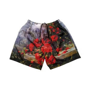 Nouveau style – Short décontracté pour homme en maille non tissée, couleur unie, séchage rapide, respirant, taille élastique – En promotion – Idéal pour la course à pied – Fabriqué au Pakistan - Product Image 1