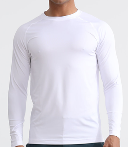 Wholesale O Neck Men T Shirt Custom Logo High Quality Over Size Tees Plain <b>Long</b> Sleeve <b>Tshirt</b> for Men Full Sleeve - Product Image 5