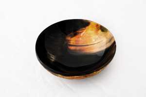 ชามเสิร์ฟควายธรรมชาติทำด้วยมือคุณภาพสูงเพื่อยกระดับพิธีกรรมในชีวิตประจำวันสำหรับการตกแต่งที่มีความหมายในราคาต่ำสุด - Product Image 2