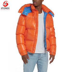 Customized Wholesale Custom Puffer <b>Jacket</b> Puffer Men <b>Jackets</b> Custom Men Plain Winter Puffer <b>Jacket</b> - Product Image 3