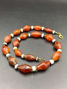 Vintag Modern Multi-Color Resin Beads <b>Necklace</b> Natural for Wedding Parties Engagement Christmas Office Wear Christian Events - Product Image 2