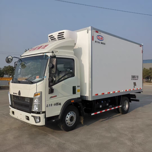 Camion frigorifique diesel Euro 6 automatique pour transport en chaîne du froid, véhicule de transport frigorifique, camion de fret réfrigéré à prix réduit - Product Image 5