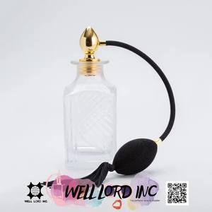 Élégant Vintage Carré Verre Bouteille De Parfum Multifonctionnel Aromathérapie Chambre Spray Décor À La Maison avec Pompe Pulvérisateur D'étanchéité - Product Image 2