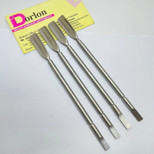 High Quality Stainless Steel Nail <b>Cuticle</b> Pusher Customizable Beauty <b>Tool</b> for Manicure Pedicure Hottest Hottest Hottest - Product Image 1