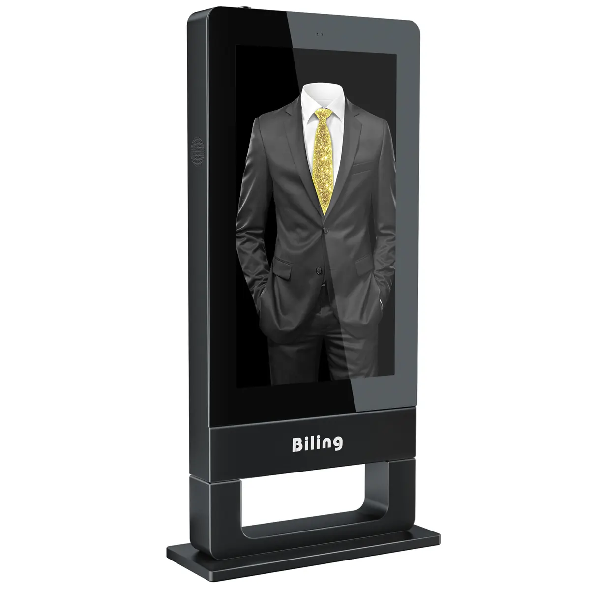 Outdoor-Display 55 Zoll Samsung Digital Signage Totem Outdoor