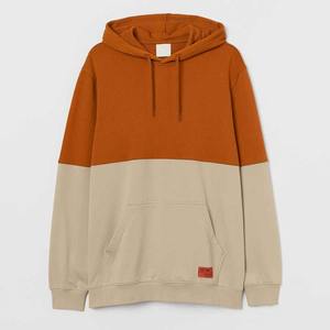 เสื้อมีฮู้ดสำหรับผู้ชายโลโก้แบบกำหนดเองขอบล่างทรงโอเวอร์ไซส์แบบเรียบมีป้ายปักคุณภาพดีรับสินค้าเป็นอย่างดี - Product Image 2