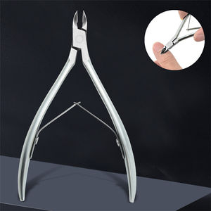Pince à ongles à cuticules en acier professionnelle coupe-ongles incarnés pour manucure et pédicure outil de soin des ongles pour les doigts - Product Image 2