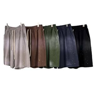 กางเกงขาสั้นผู้ชายผ้าฝ้าย100% น้ำหนักมากแบบสั่งทำสำหรับฤดูร้อน - Product Image 1