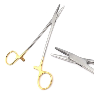 ที่ใส่เข็ม Mayo hegar 18ซม. คีมสำหรับใส่เครื่องมือผ่าตัดขายส่งทำจากสเตนเลสสตีล - Product Image 5